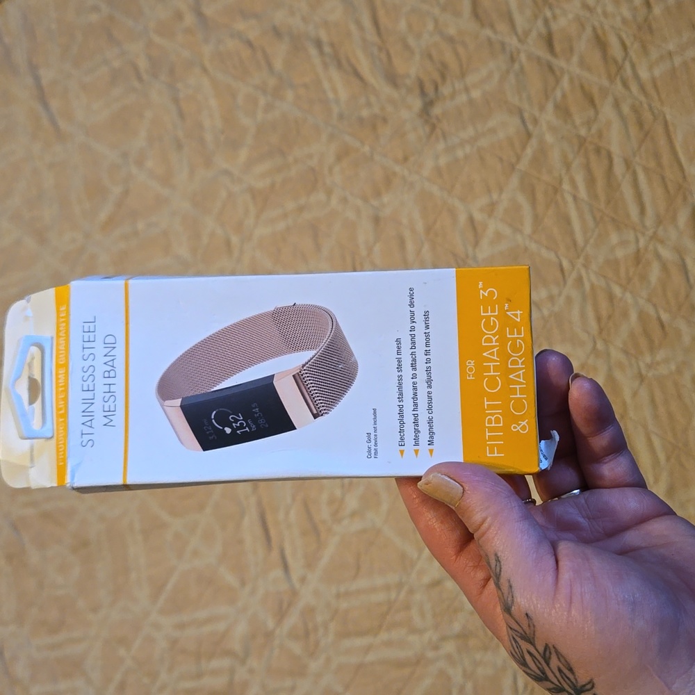Fitbit charge 3 or 4 band